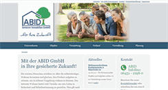 Desktop Screenshot of abid-gmbh.de